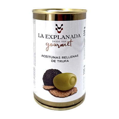 Comprar Aceitunas verdes rellenas de trufa 150g