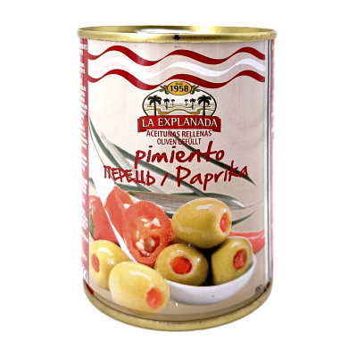 Comprar Aceitunas verdes rellenas de pimiento 120g