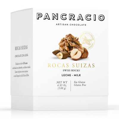 Comprar Box Pancracio Rocas suizas chocolate con leche 140g