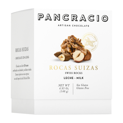 Comprar Box Pancracio Rocas suizas chocolate con leche 140g