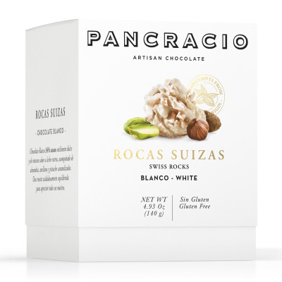 Comprar Box Pancracio Rocas suizas chocolate blanco 140g