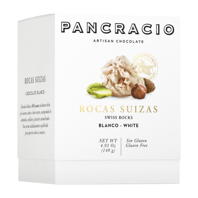 Comprar Box Pancracio Rocas suizas chocolate blanco 140g