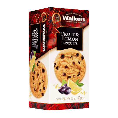 Comprar Caja cookies con frutas mediterráneas y limón 'Fruit & Lemon' 150g