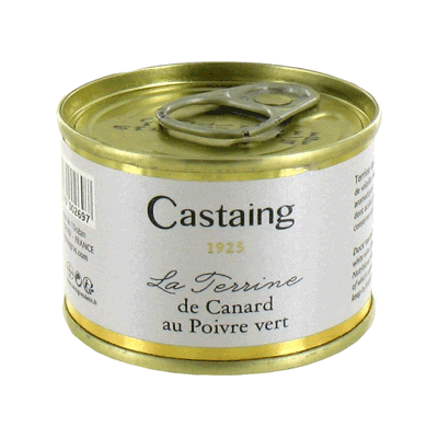 Comprar Terrina de pato a la pimienta verde 'Castaign' 67g