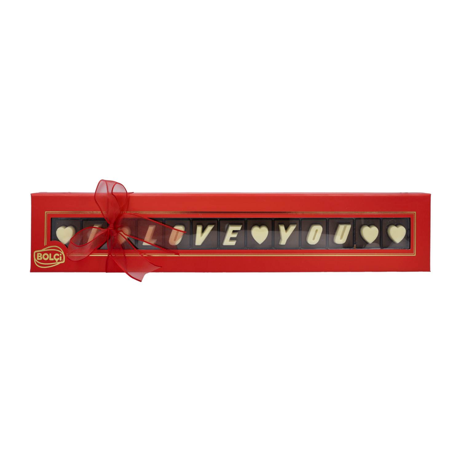 Comprar Estuche bombones letras 'I love you' 82g a domicilio