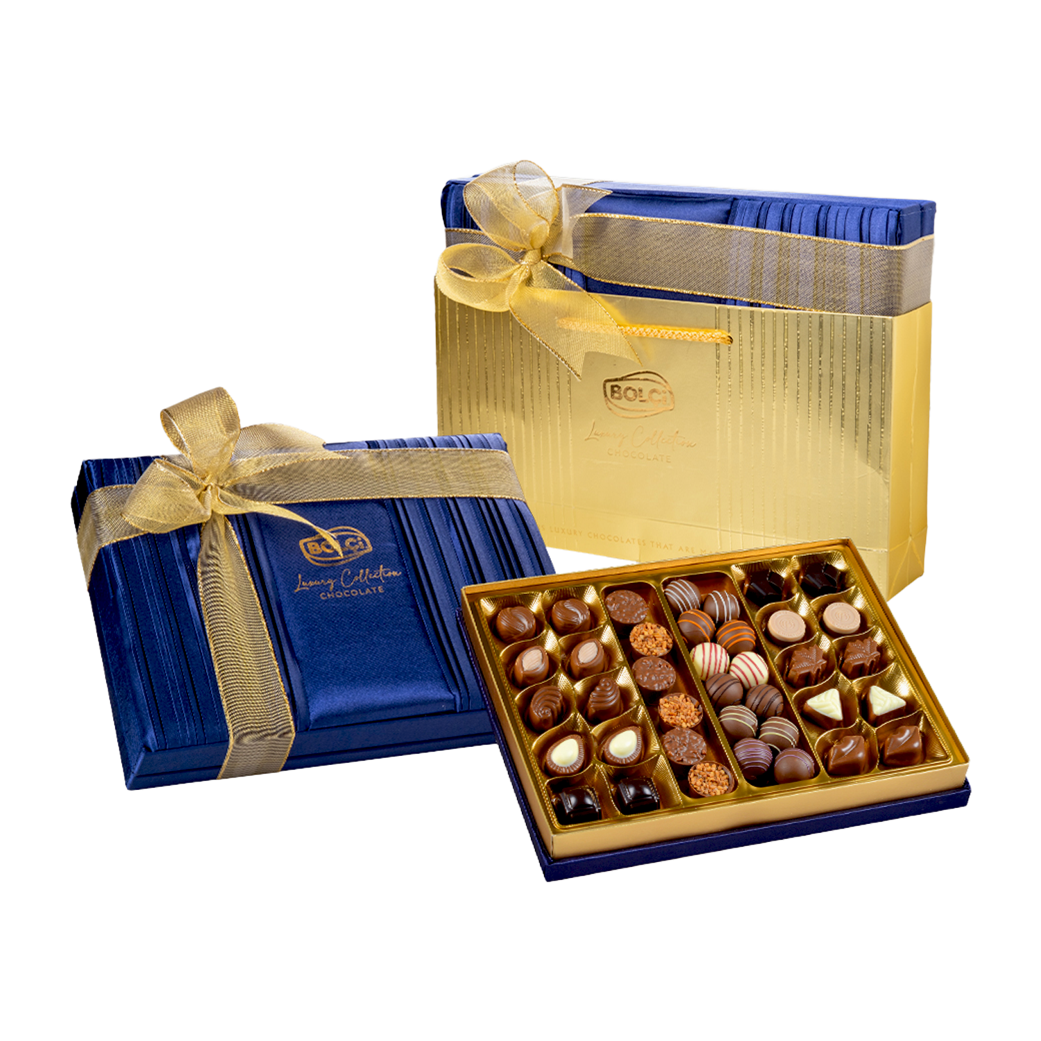 Comprar Caja bombones surtidos 'Satin Dark Blue' 500g a domicilio