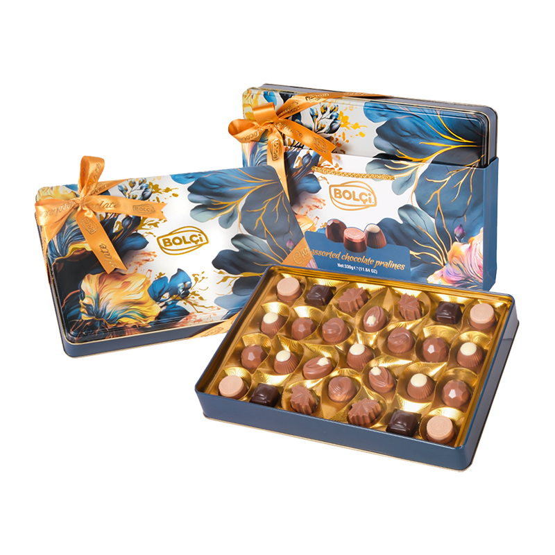 Comprar Lata bombones surtidos 'Rhapsody blue' 330g a domicilio