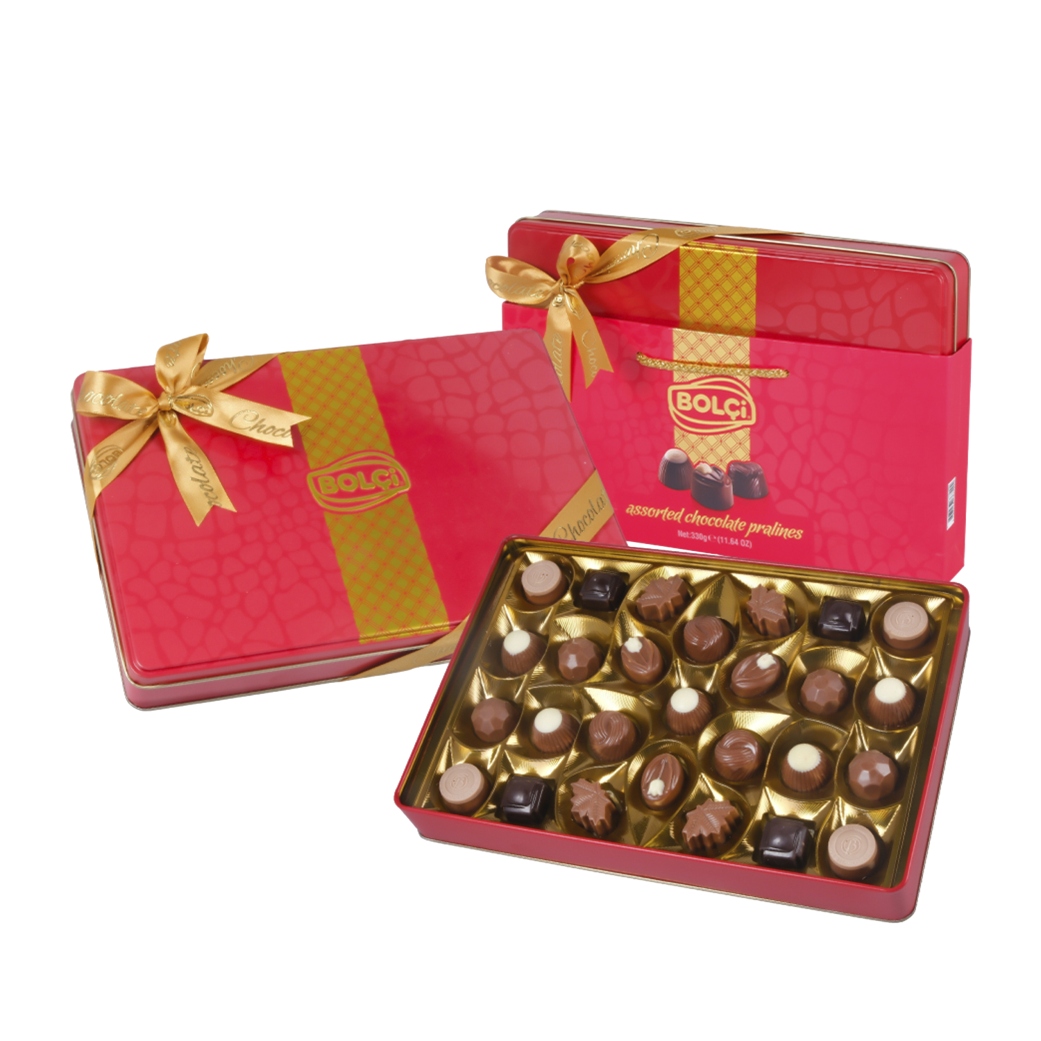 Comprar Lata bombones surtidos 'Tin box Red' 330g a domicilio