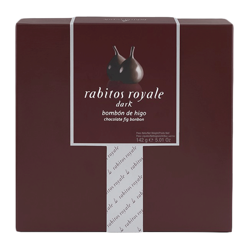 Comprar Caja bombón higo relleno de trufa chocolate al brandy y recubierto chocolate negro 142g a domicilio